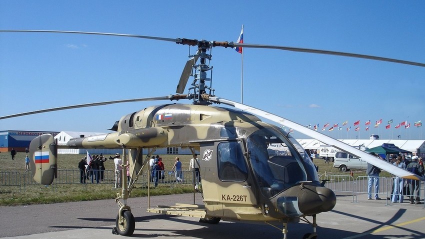 Ka-226T na sejmu Maks-2005.