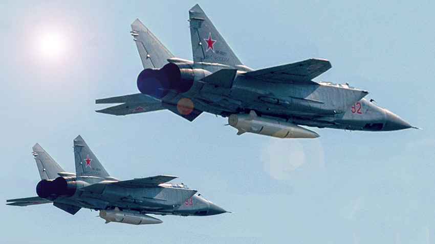 Самолет, без който не би имало "Кинжал": супербързият МиГ-31К - Russia ...