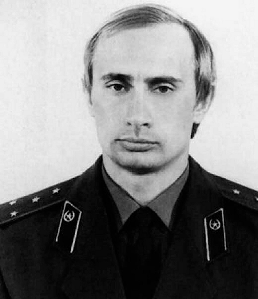 Vladimir Putin, a KGB officer, back in the 1980s.