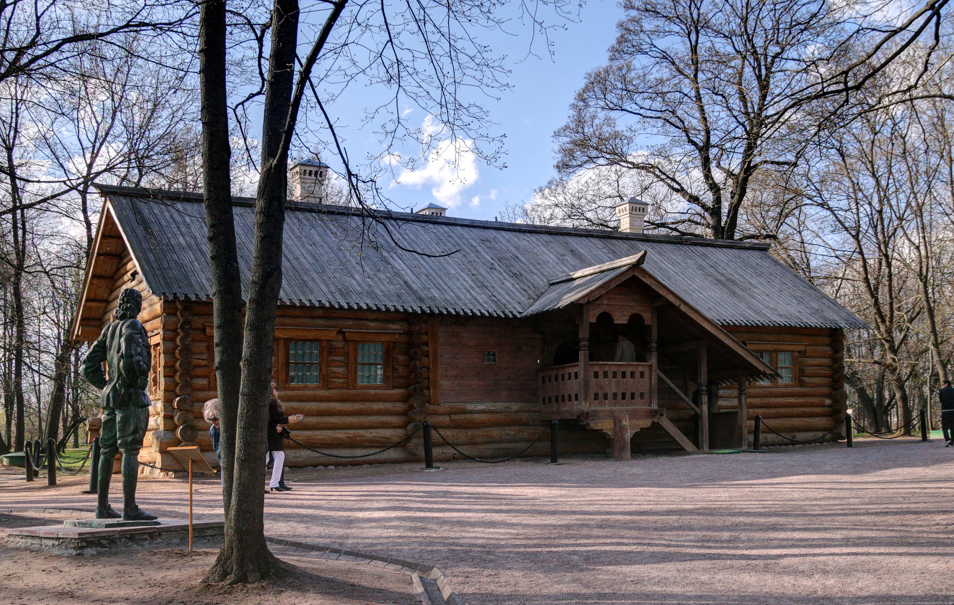 Casa de madera de Pedro el Grande en Kolómenskoye.