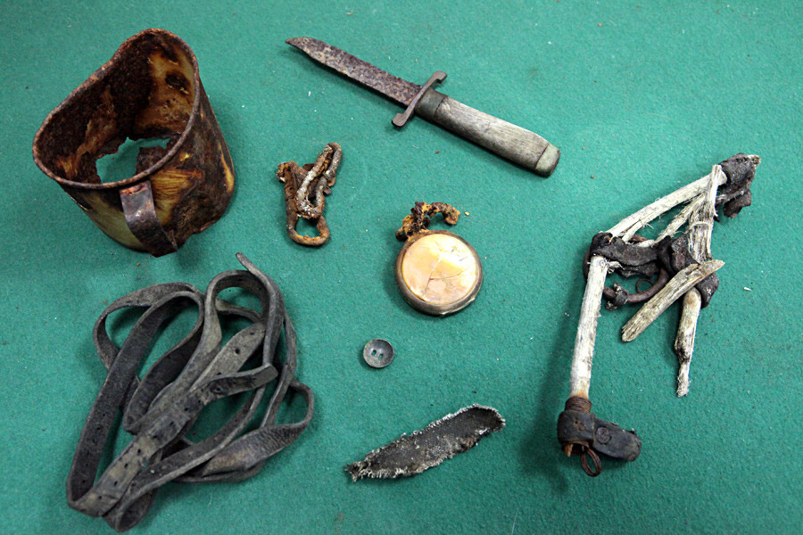 Findings made by Russian scientists at Franz Josef Land where Georgy Brusilov's Arctic expedition disappeared in 1913.