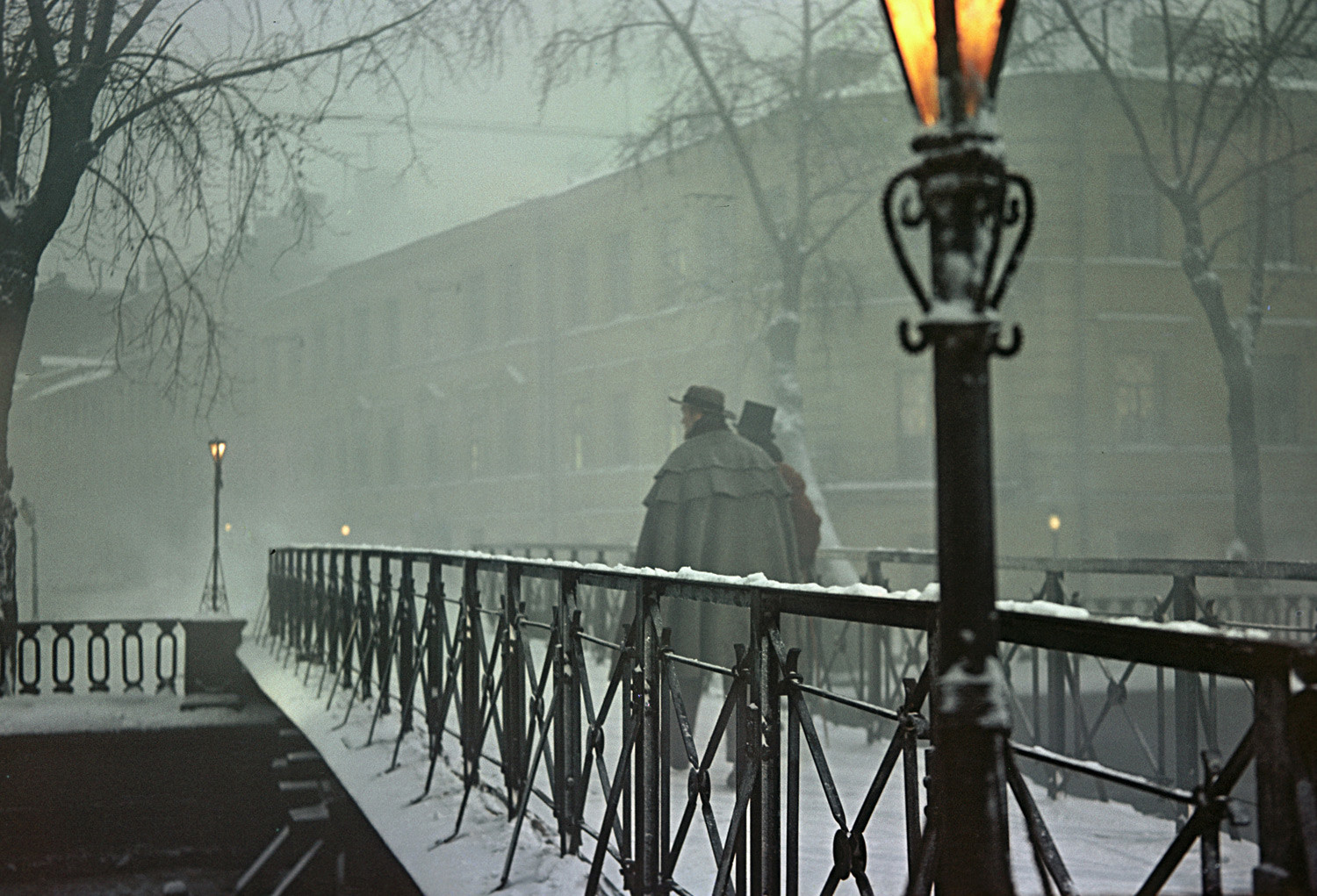 The streets of St. Petersburg as portrayed in the movie 