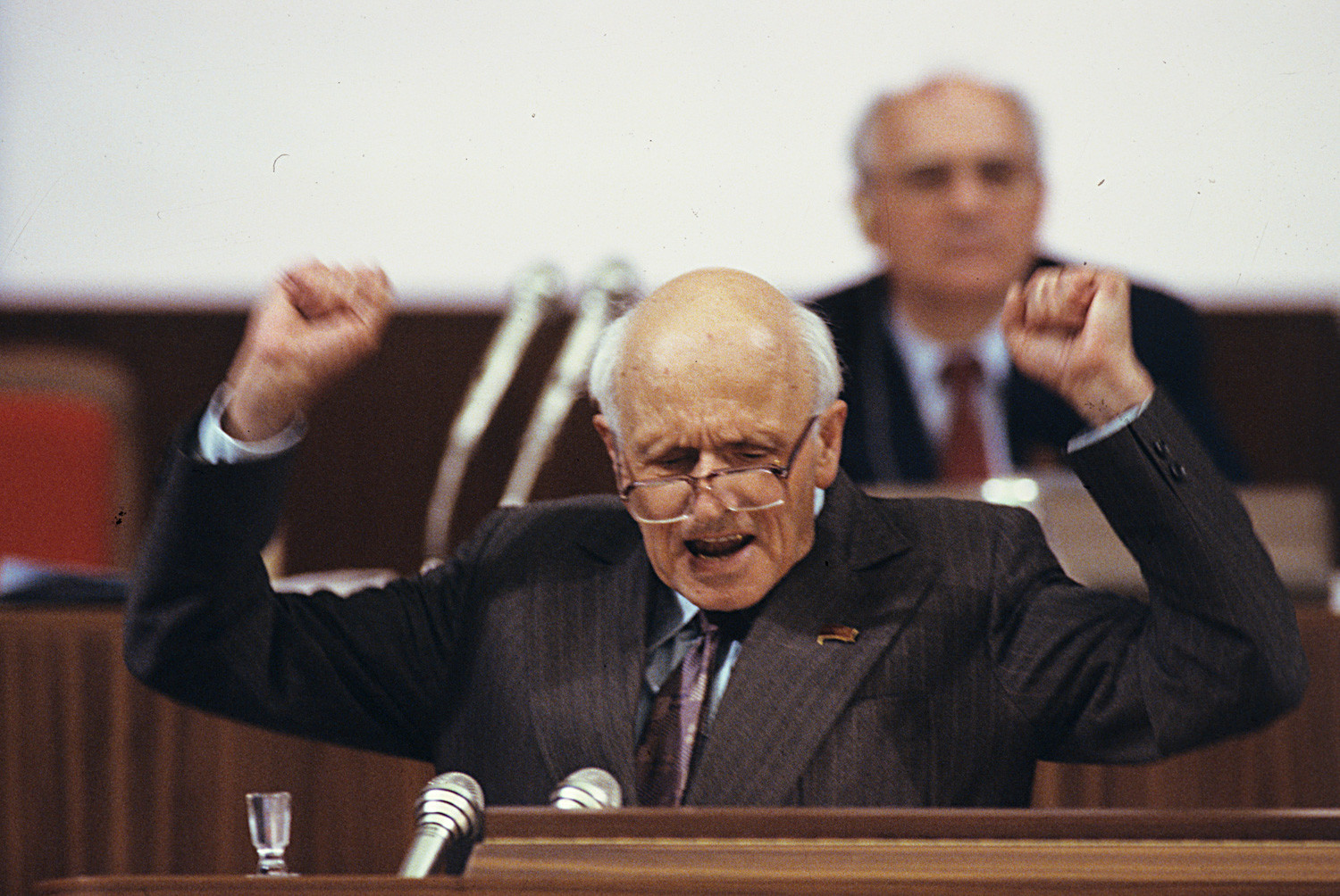 Andrej Saharov na kongresu narodnih zastupnika SSSR-a (1989.)
