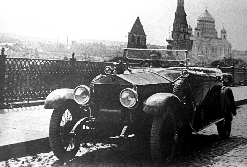 Rolls-Royce, s katerim se je Lenin prevažal med letoma 1921-1922.