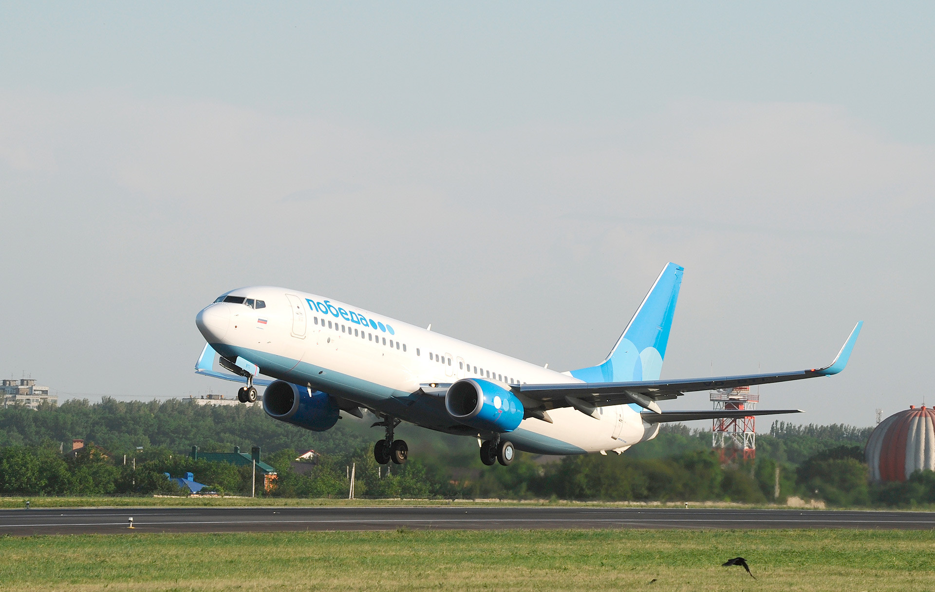 Russia has just one low-cost air carrier serving domestic routes - Pobeda.