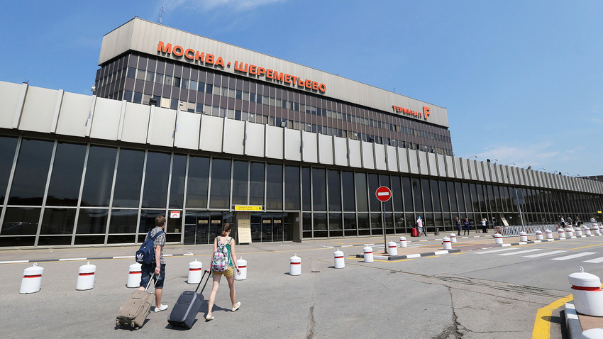 Aeroporto Sheremetyevo.