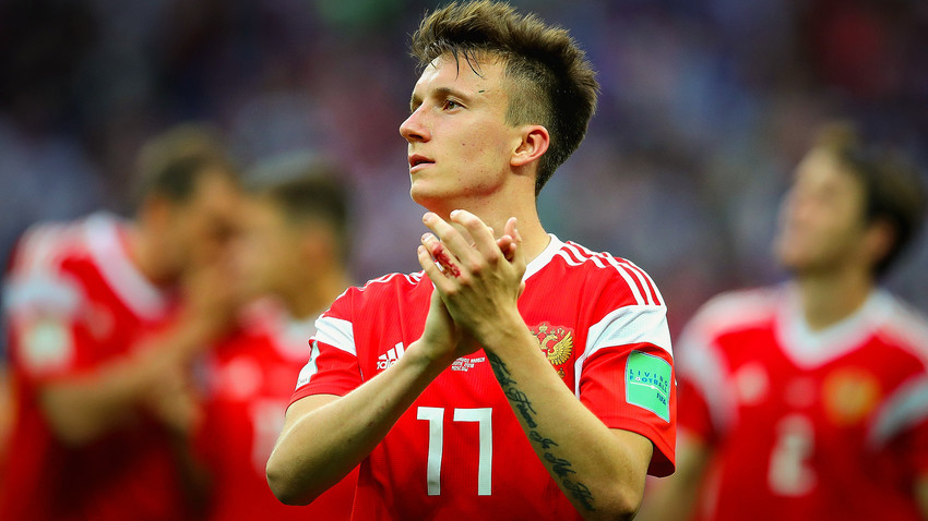 Alexander Golowin ist einer der gefährlichsten Sbornaja-Kicker dieser WM