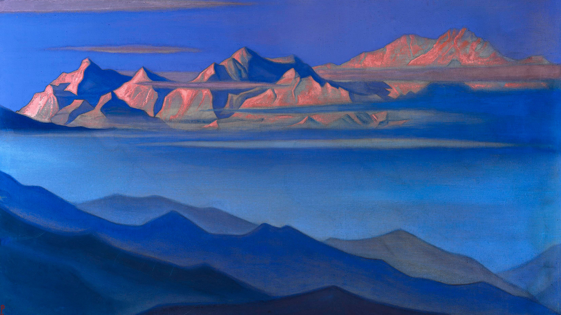 Nicholas Roerich, 'Kangchenjunga', 1944