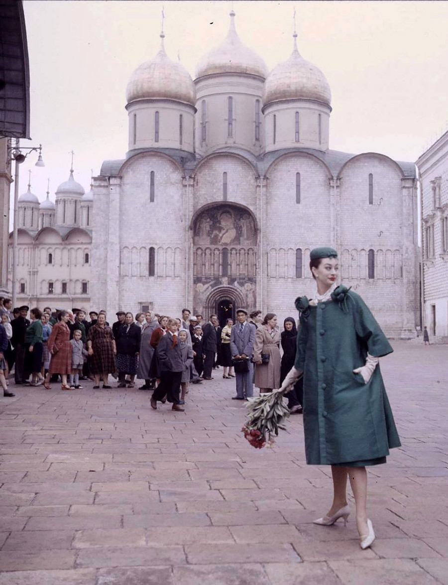 Christian Dior in Moscow - June 1959 by Howard Sochurek