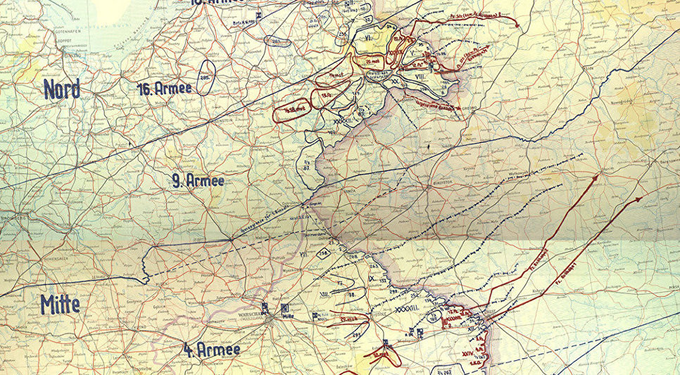 Trofejna karta prve faze plana Barbarossa