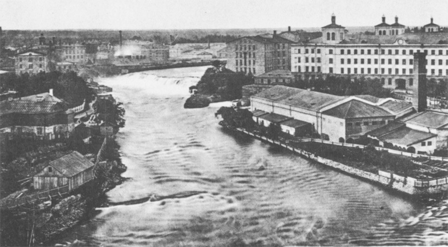 Die Krähnholm Textilmanufaktur in Narva wurde von Ludwig Knoop im Jahr 1857 gegründet. 