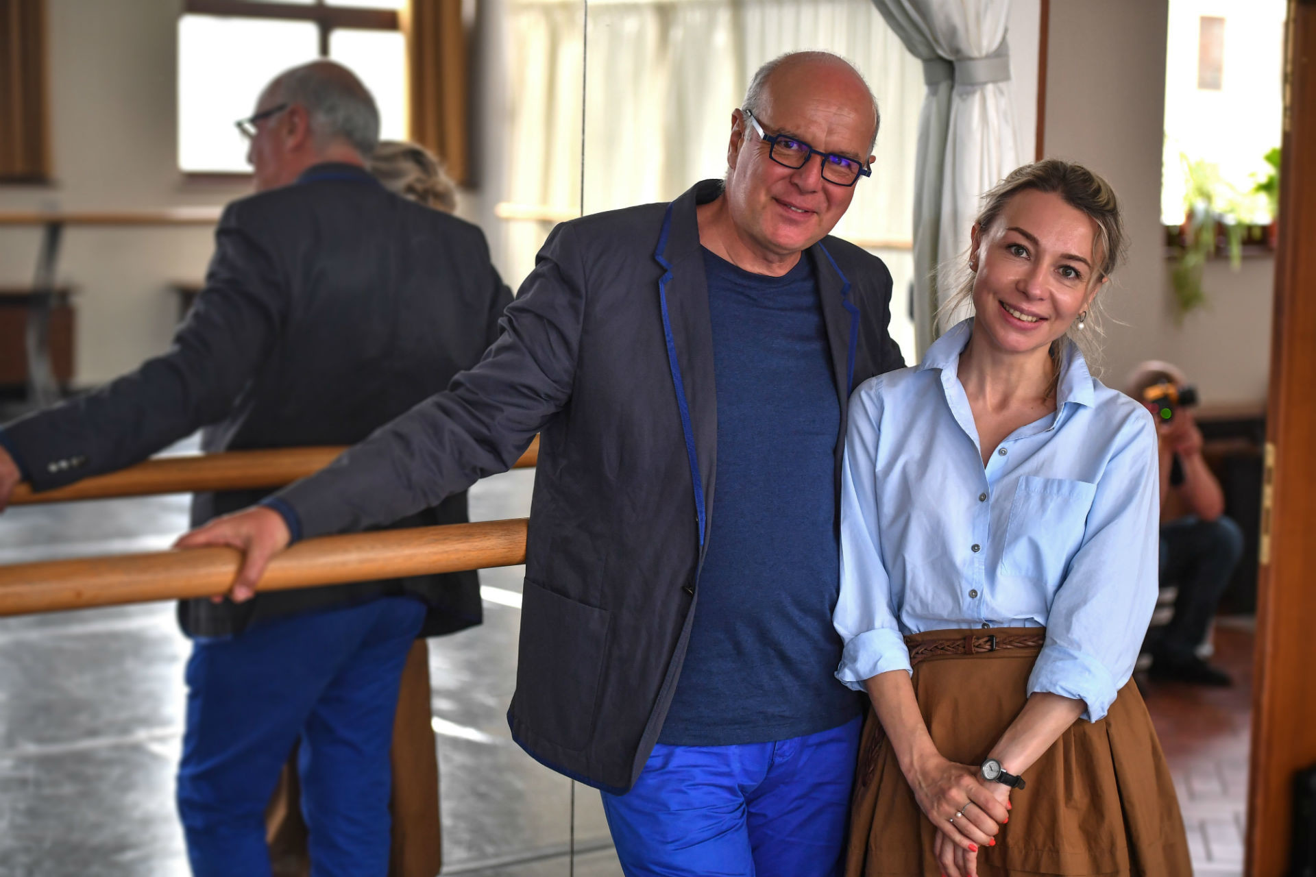 Philippe Normand et Veronika Bogatyreva