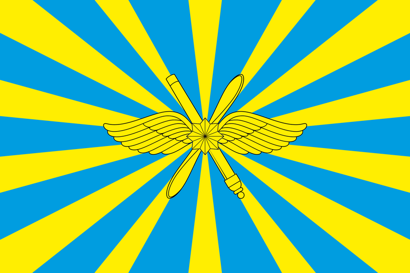 Знамето на Воздушно-космичките сили на Руската Федерација