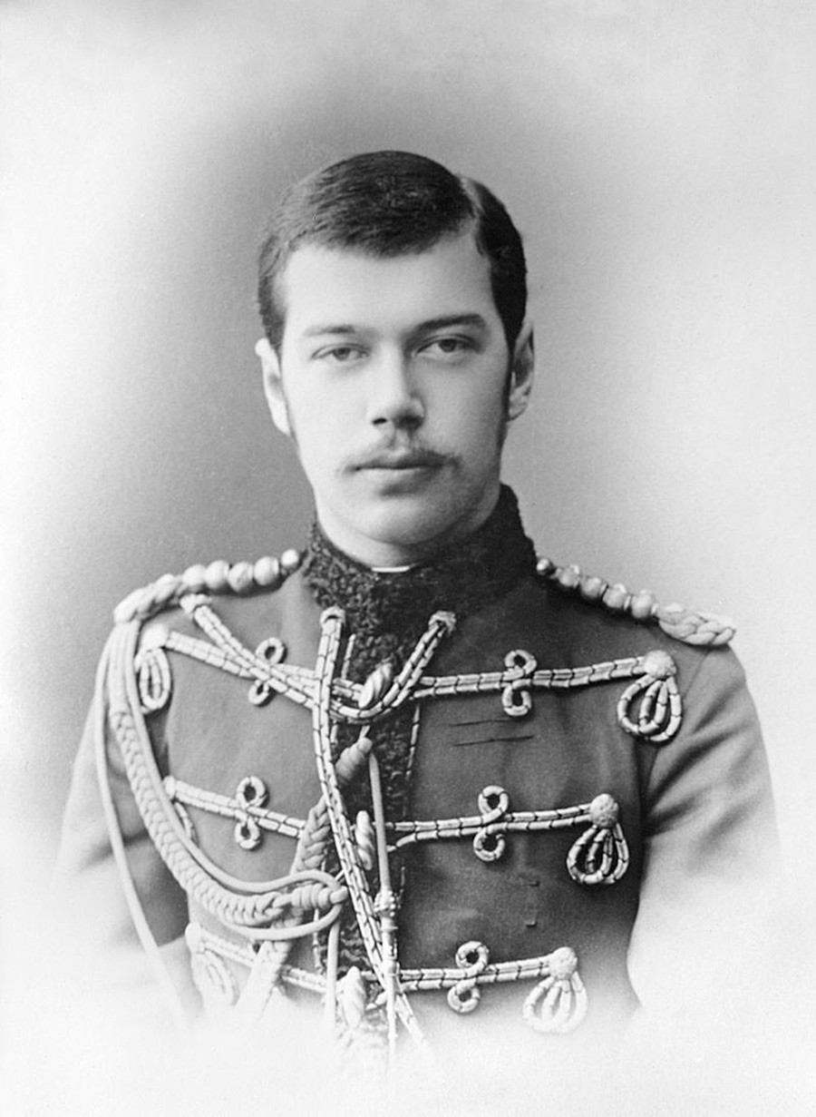 Nicolau, então herdeiro do trono russo