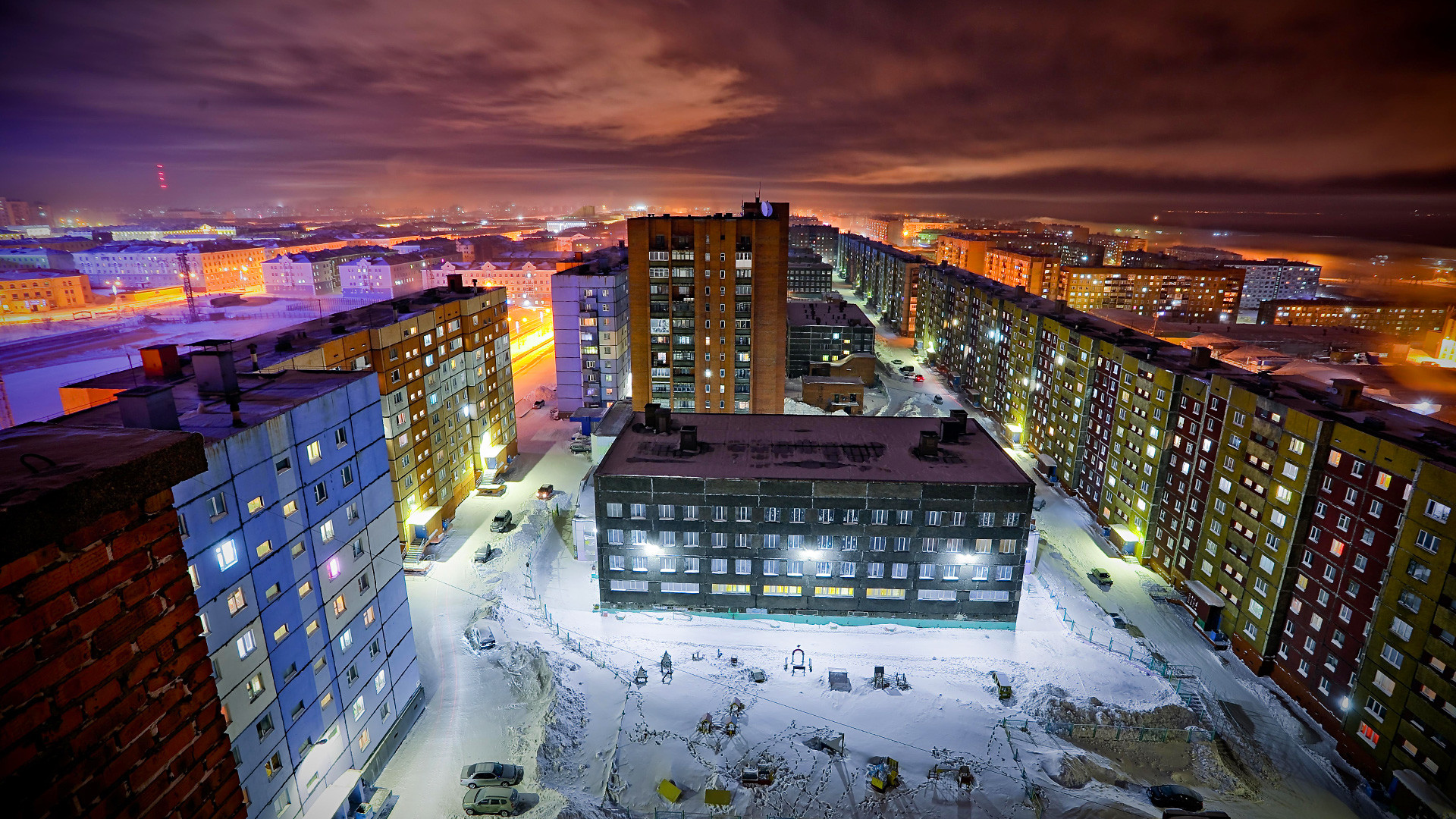 На машине в норильск