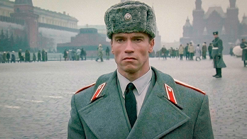 Arnold Schwarzenegger in 'Red Heat' (1988)