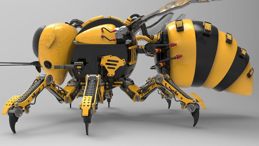 Scientists at the Russian Tomsk Polytechnic University, the Japan’s National Institute of Advanced Industrial Science and Technology, Harvard University, and the Charles Stark Draper Laboratory are working on developing 'robo-bees'