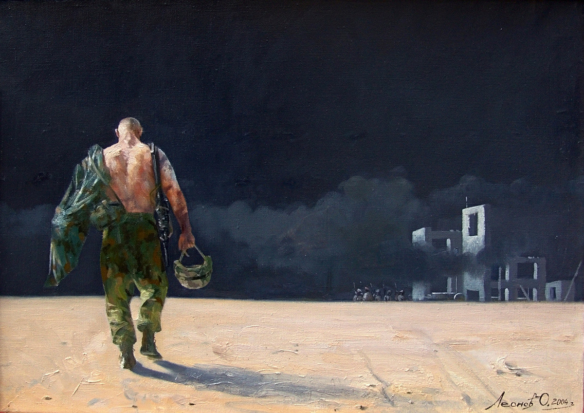 Oleg Leonov, “Entre batalhas”, 2004