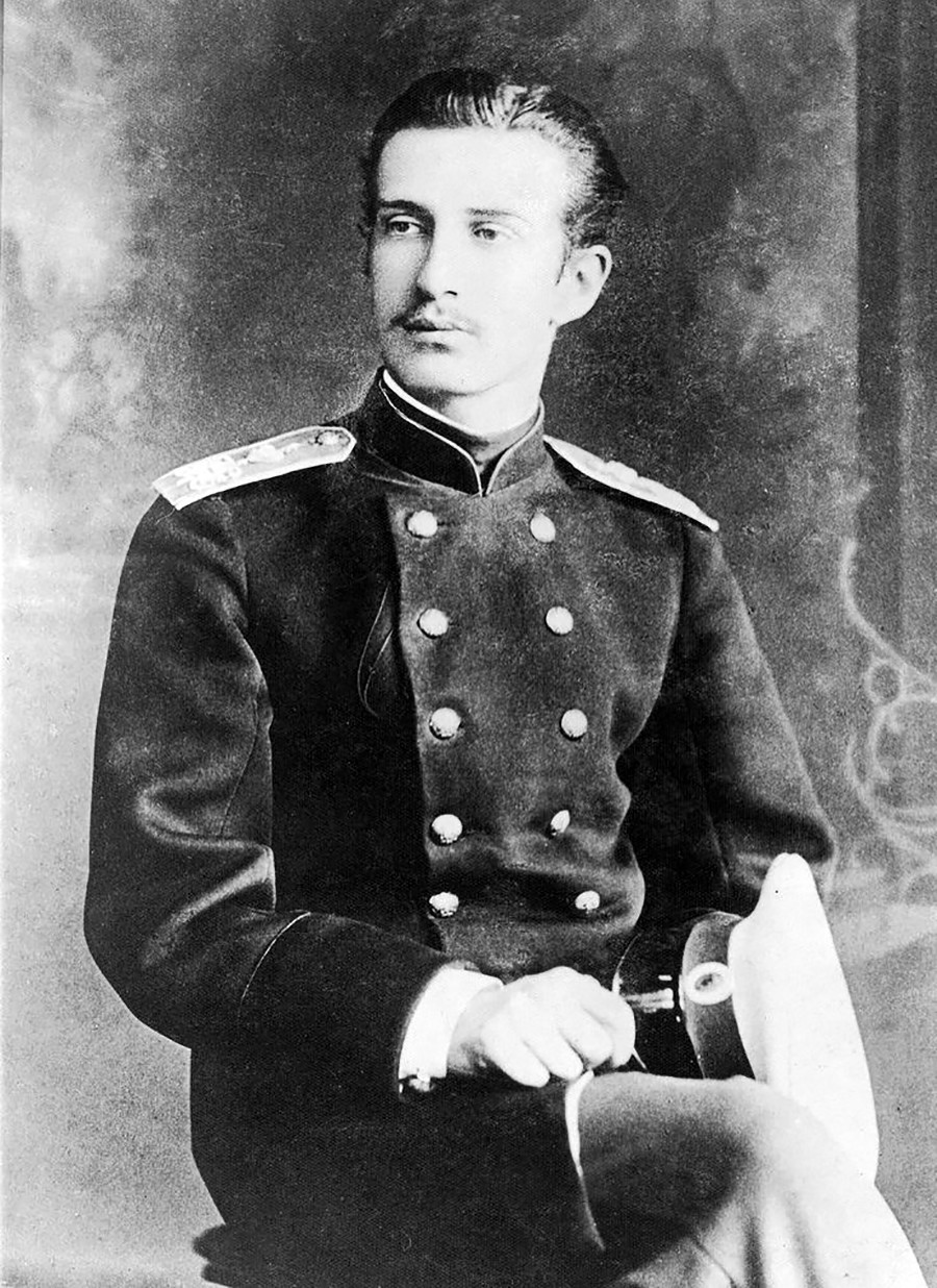 Великият княз на Русия Николай Константинович (1850 - 1918)

