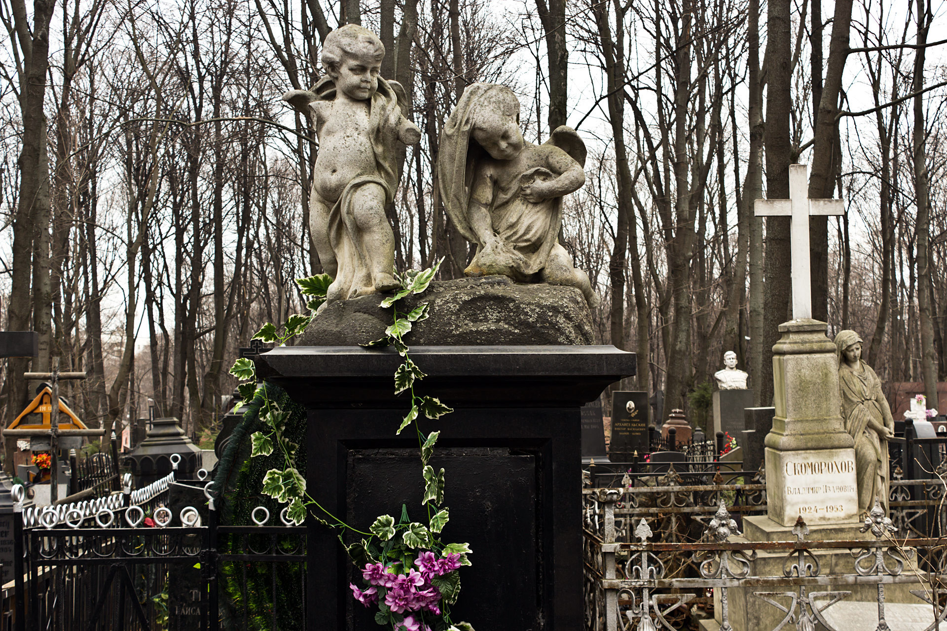 Pemakaman Vvedenskoye, Moskow, Rusia.