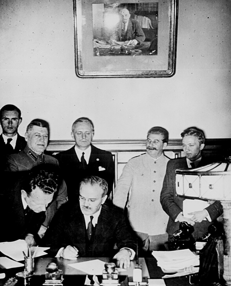 El Pacto Ribbentrop-Mólotov fue firmado en Moscú el 23 de agosto de 1939