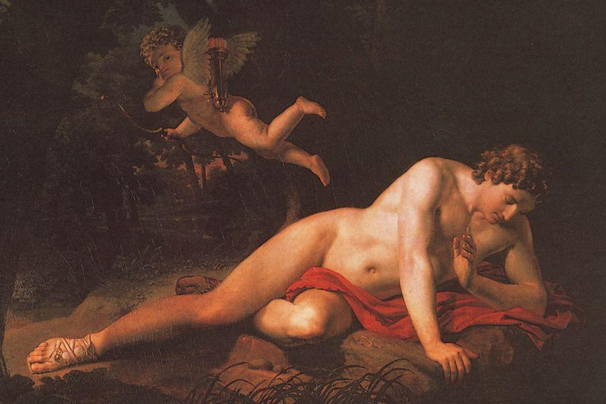 Karl Briullov, O Narciso, 1819