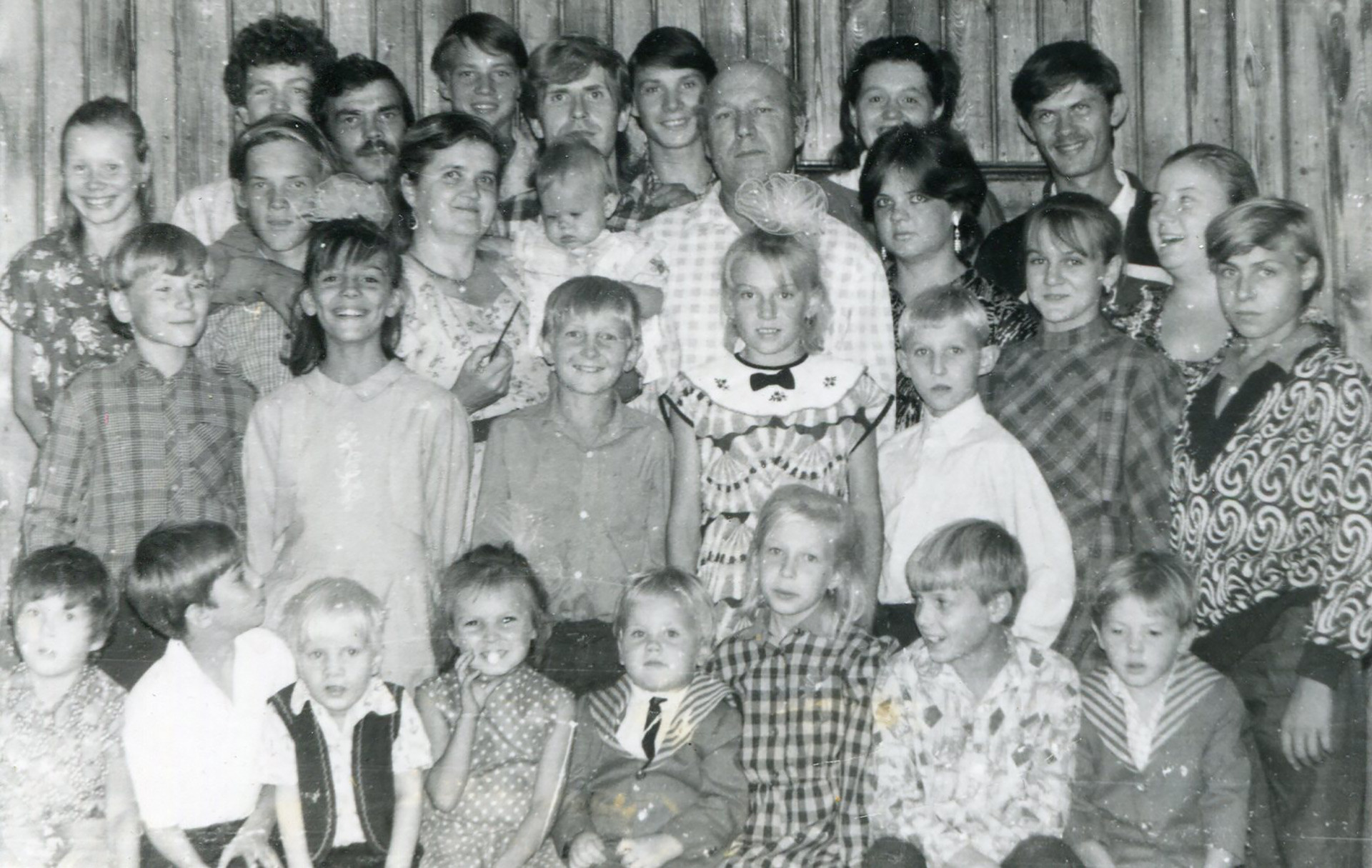 A família em setembro de 1991.