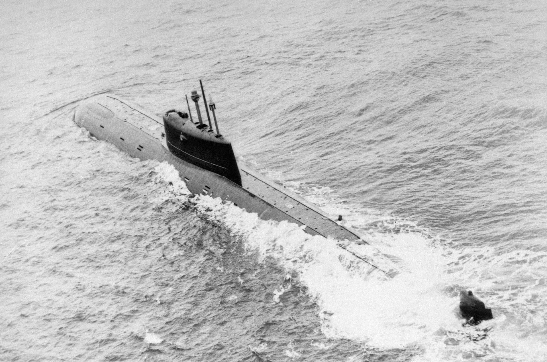 Submarino K-278 Komsomólets.