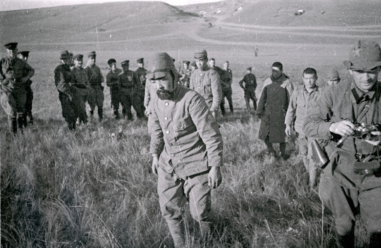 Soldados japoneses capturados.