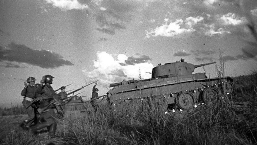 Съветска офанзива по време на битката за Халхин Гол