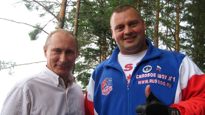 Владимир Путин и Александар Муромски