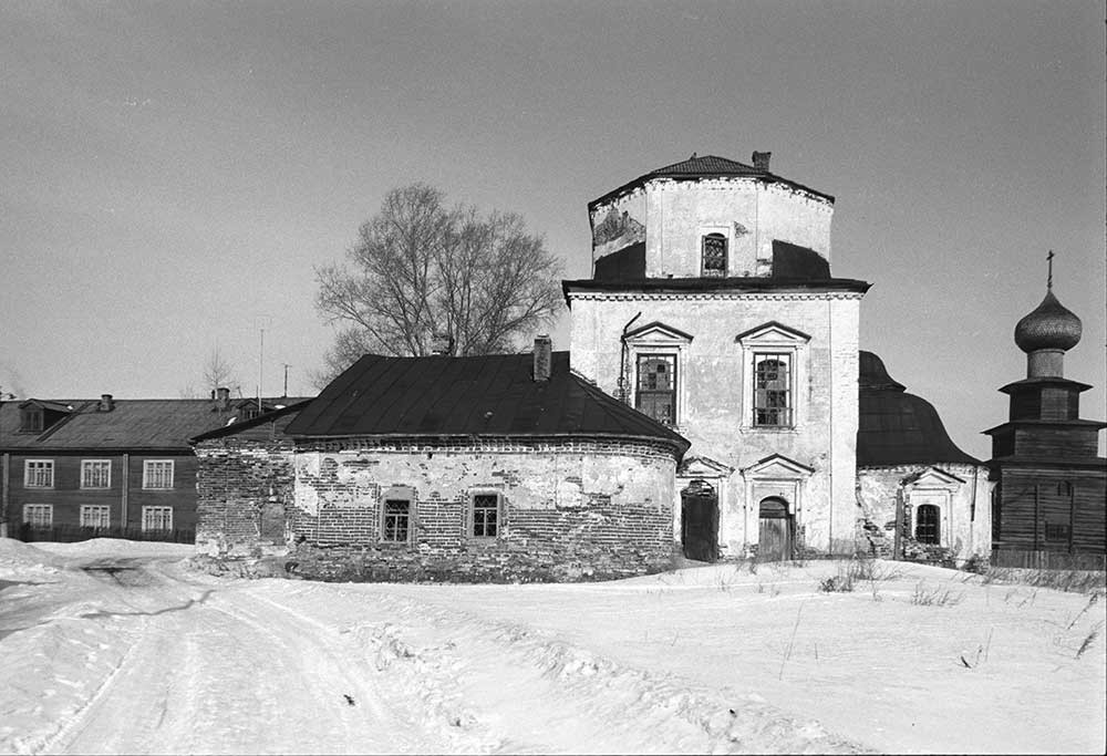 Chiesa dell’Intercessione, vista sud. 3 marzo 1998
