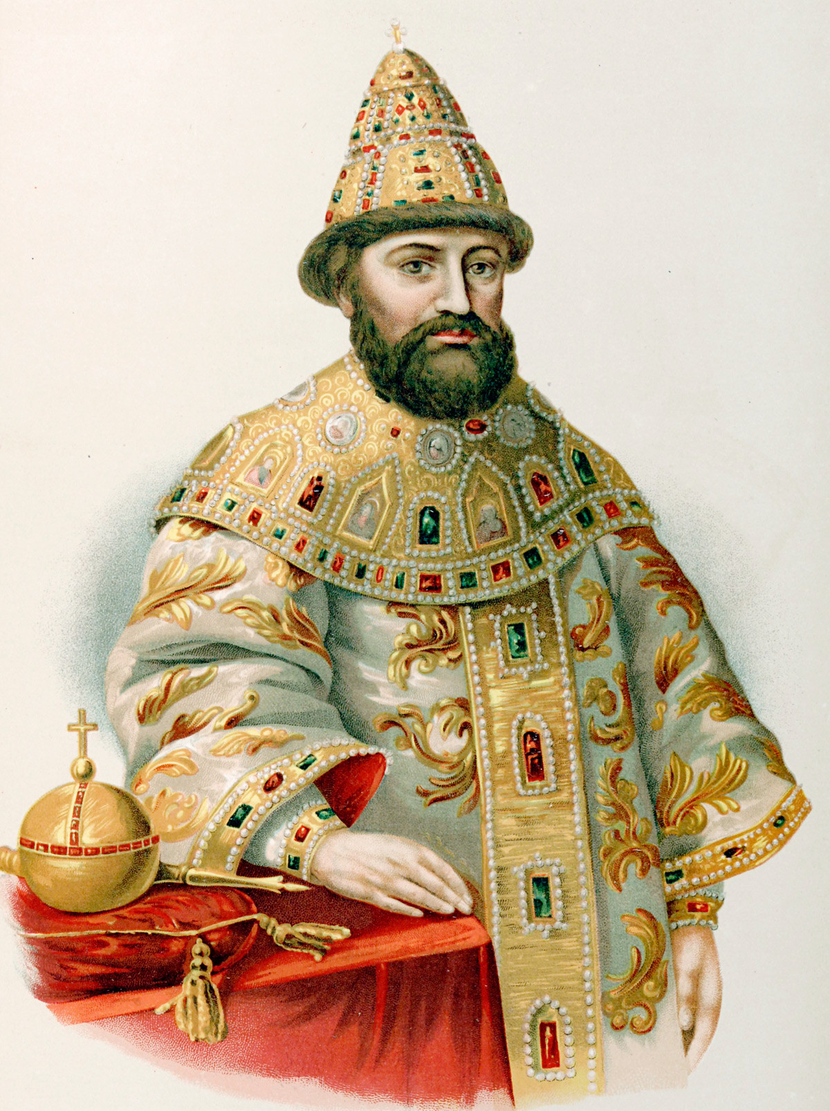 Mihail I. Romanov (1596 – 1645), prvi ruski car iz dinastije Romanovih.