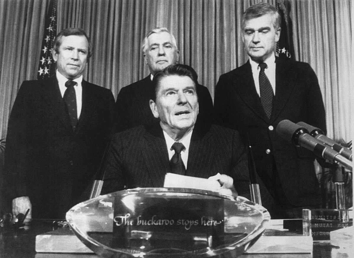Ronald Reagan was hostile towards the USSR from the very start of his first term
