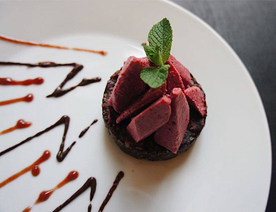 Dining with a conscience A guide to vegan and vegetarian St