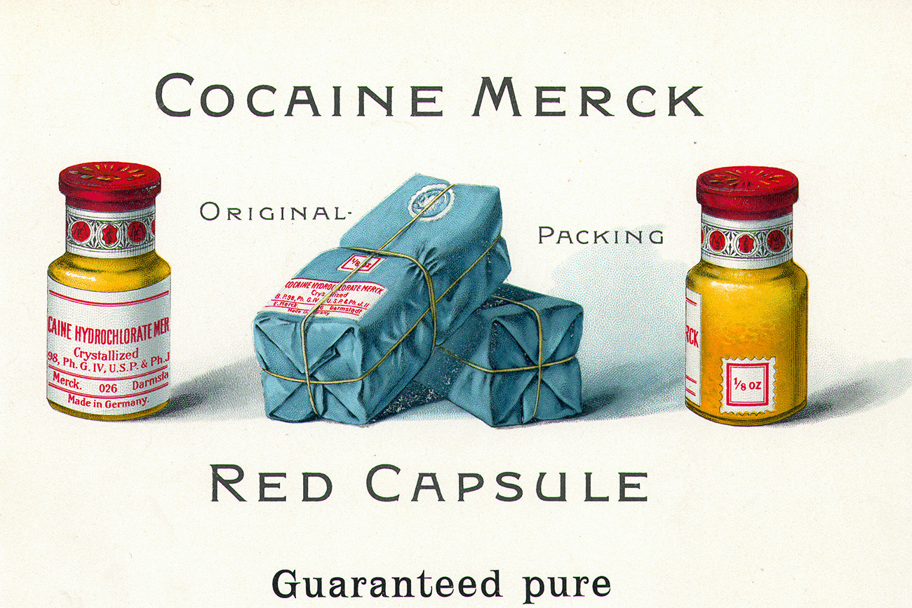 Koncem 19. stoletja se je kokain prodajal legalno kot zdravilo.