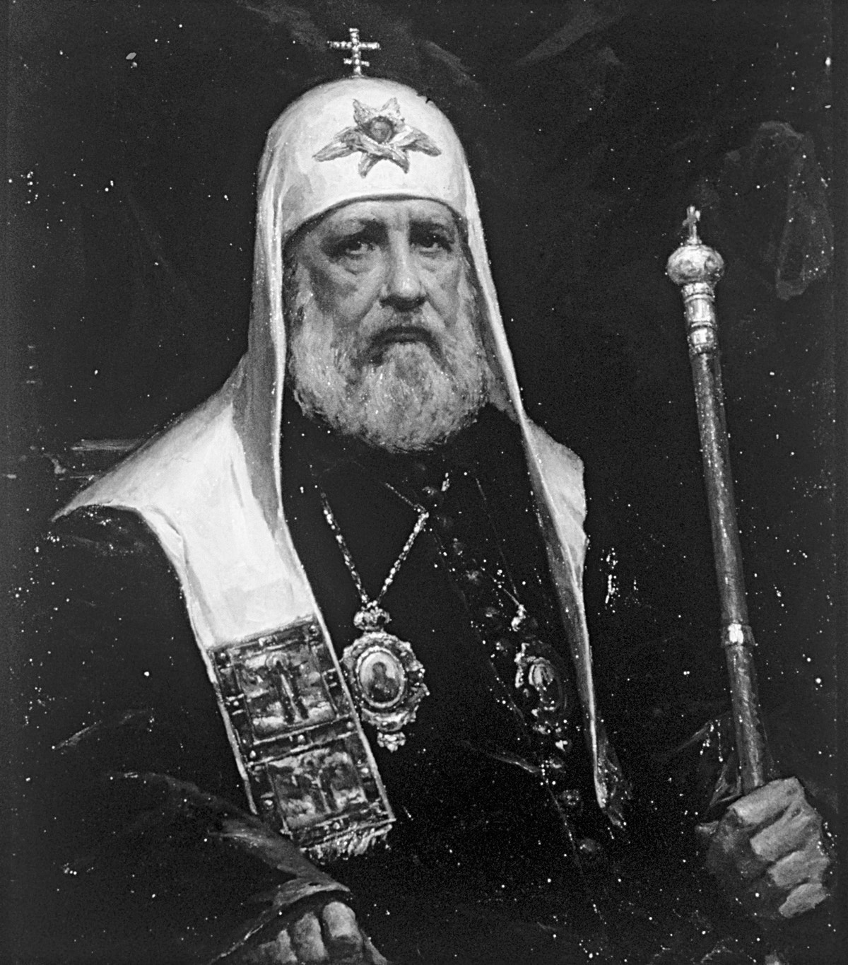 Tikhon (Bellavin), the Patriarch of Moscow and All Russia.