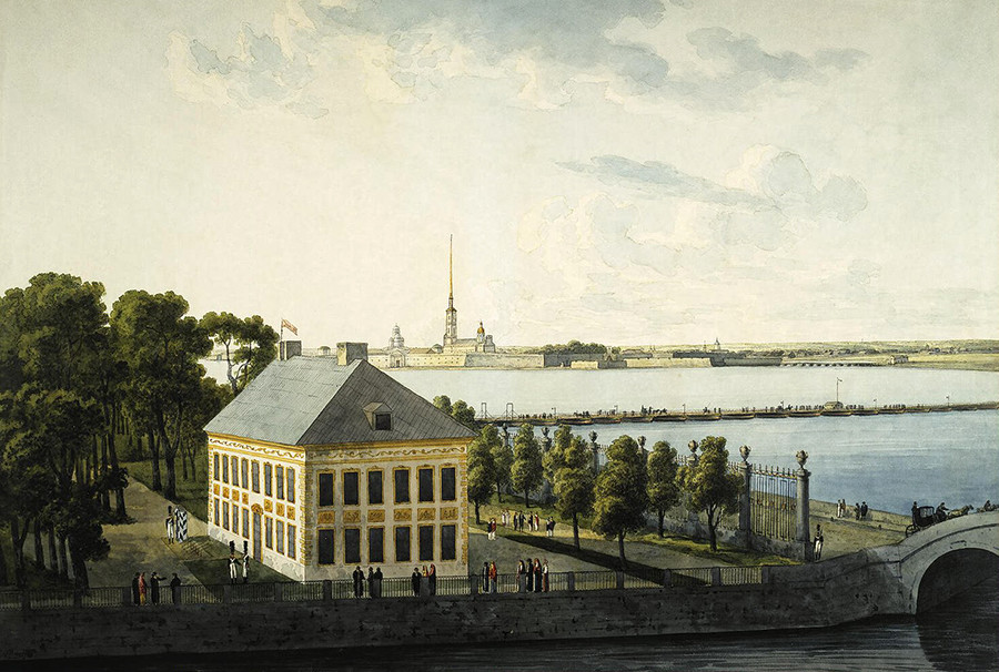 Sommerpalast von Peter dem Großen von Andrej Martynow, 1809