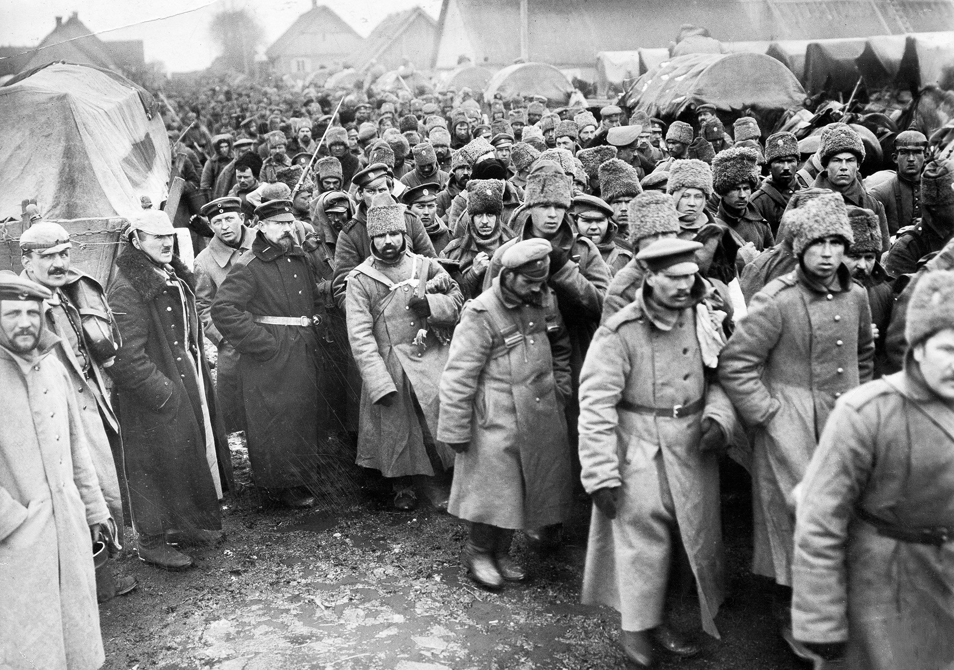 Russian prisoners of war taken by Germany