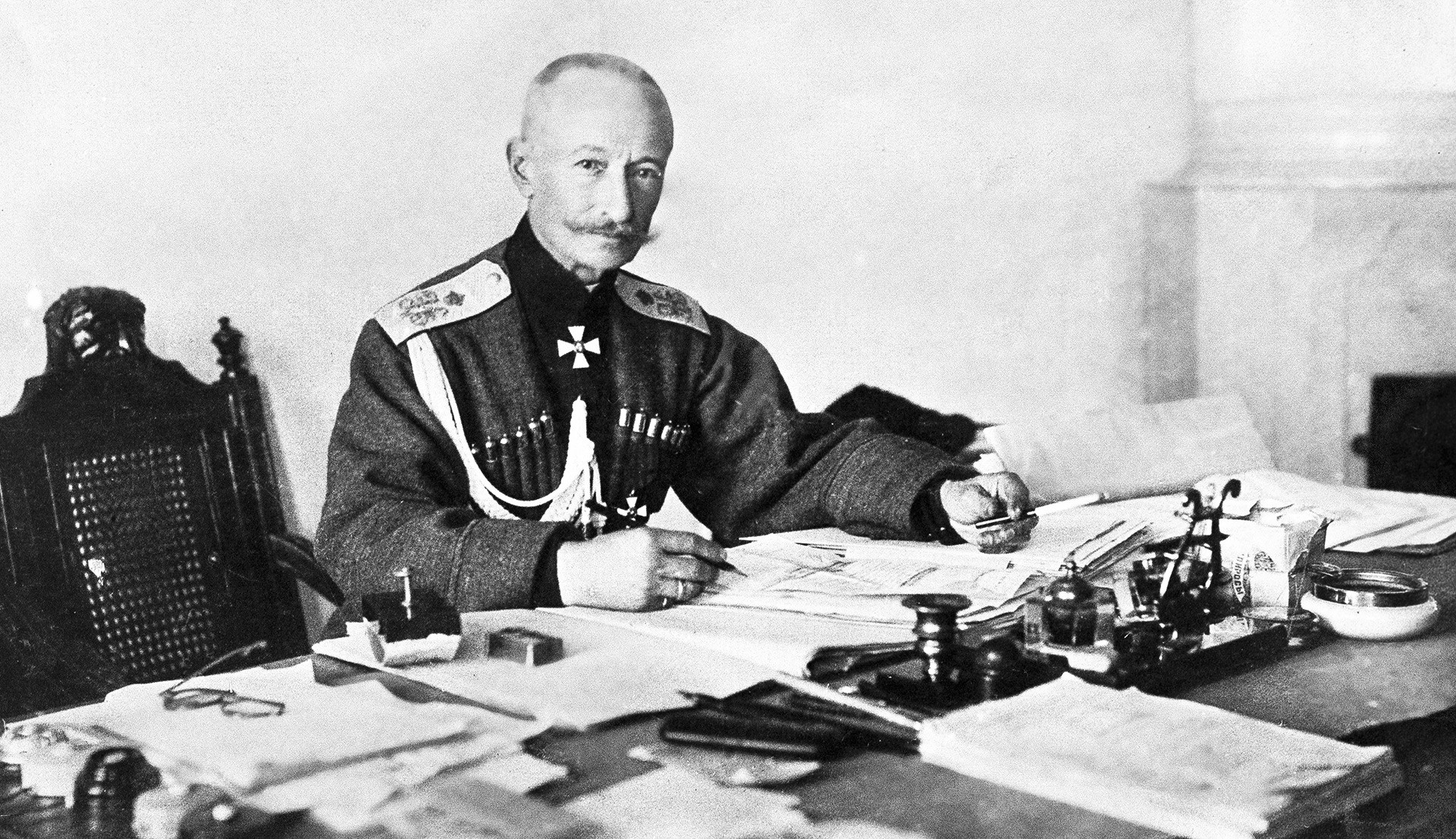 Генерал Алексеј Брусилов (1853-1926) руководио је успешном офанзивном операцијом на Југозападном фронту 1916.
