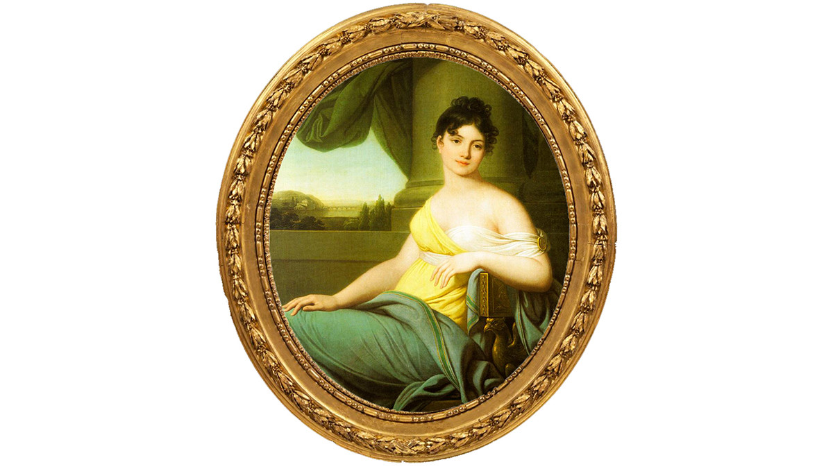 Maria Naryshkina by Jozef Grassi, 1807