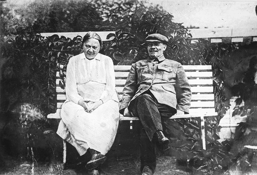 Lenin and Krupskaya