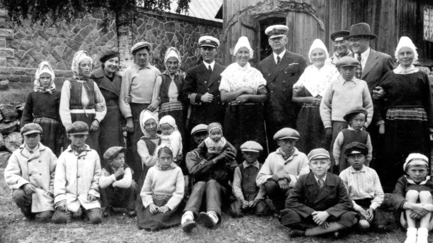 Естонски шведи през 1935 г.