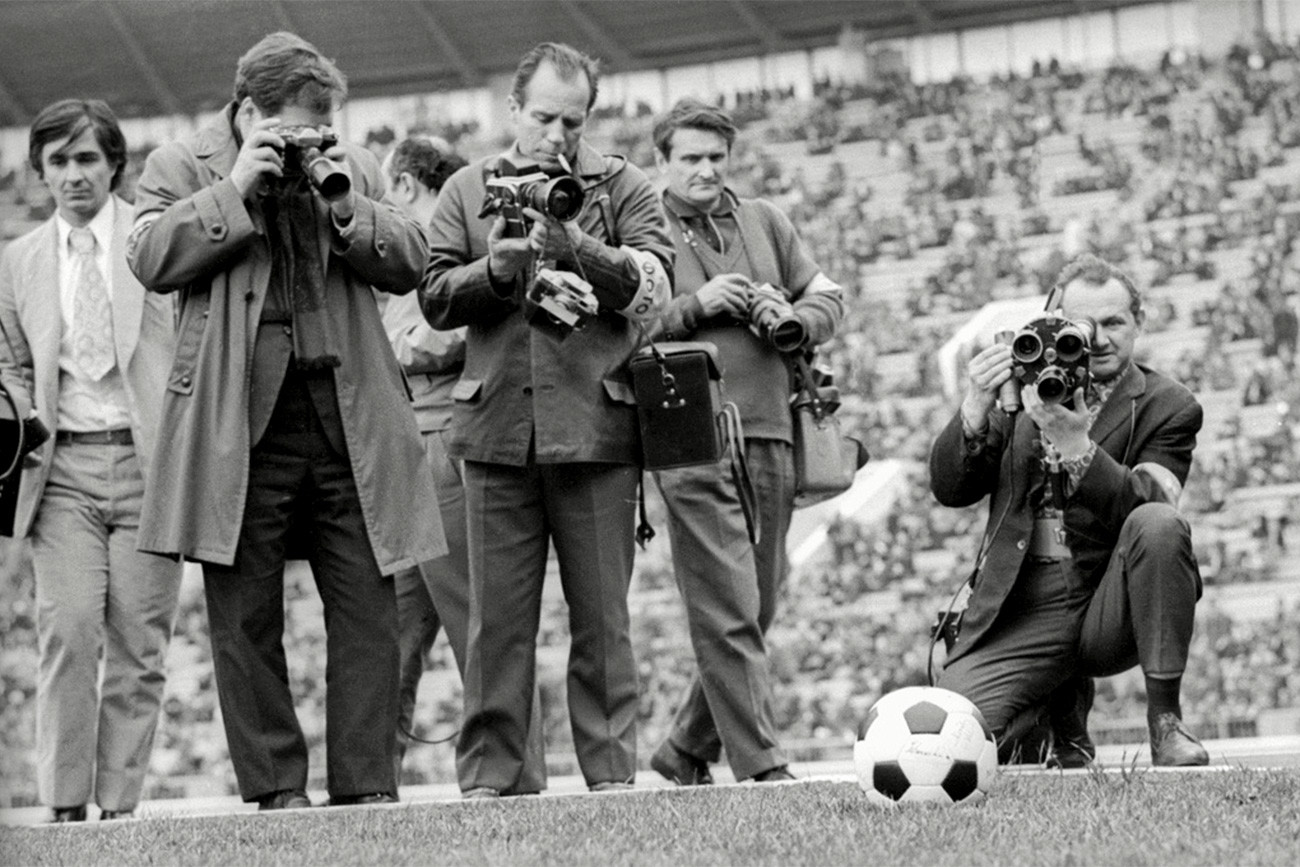 1971, tekma v čast Levu Jašinu v organizaciji FIFE, Dinamo Moskva - Svetovna enajsterica