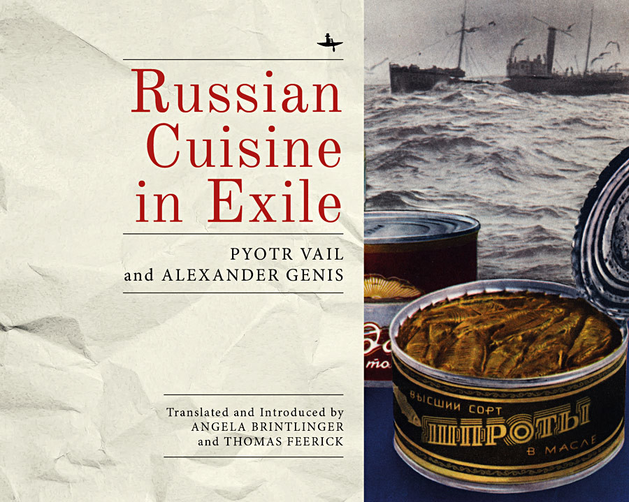 'Russian Cuisine in Exile' book cover