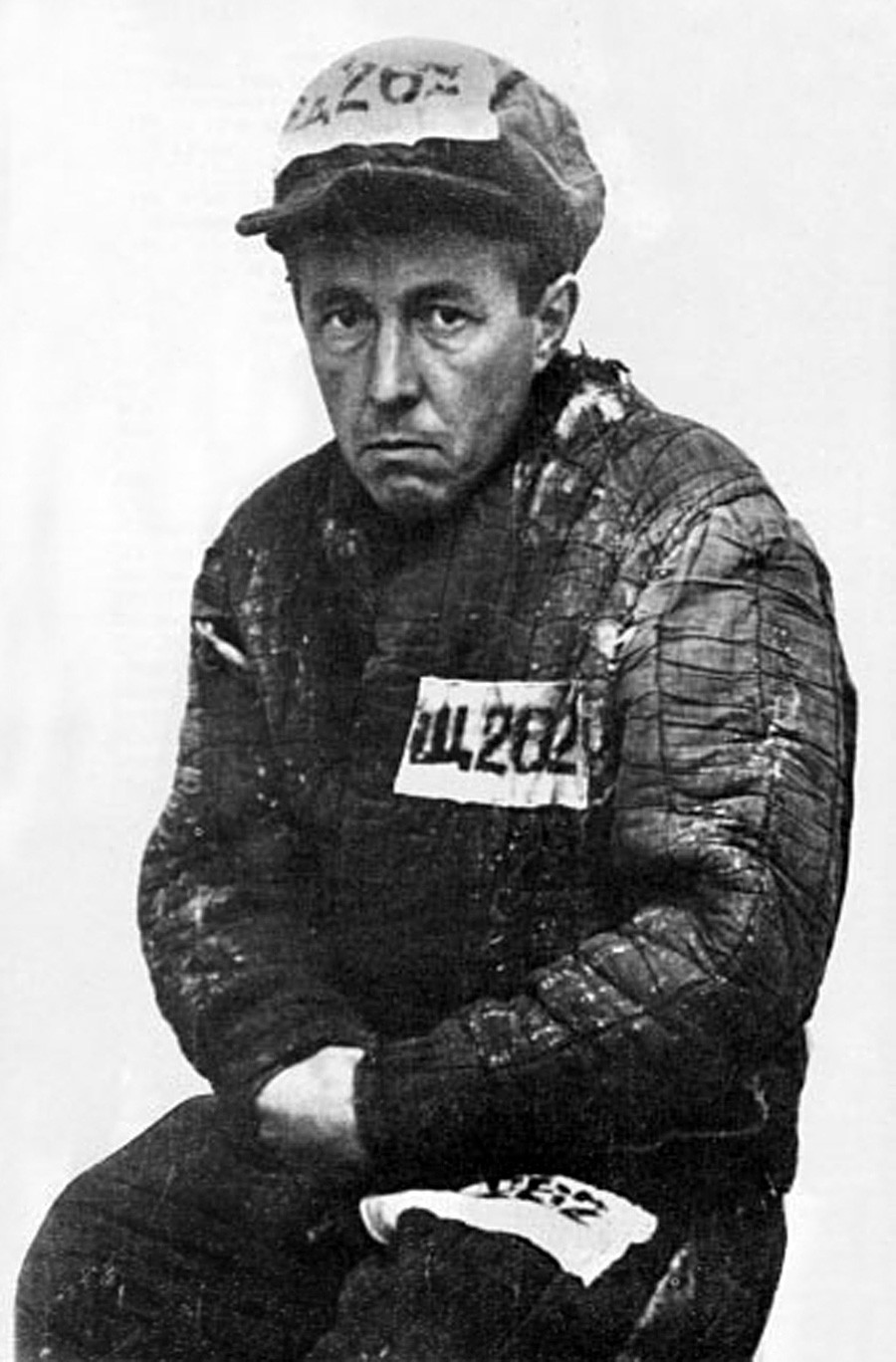 Solzhenitsyn, el día en que fue puesto en libertad, tras pasar 8 años en el gulag, 1953.