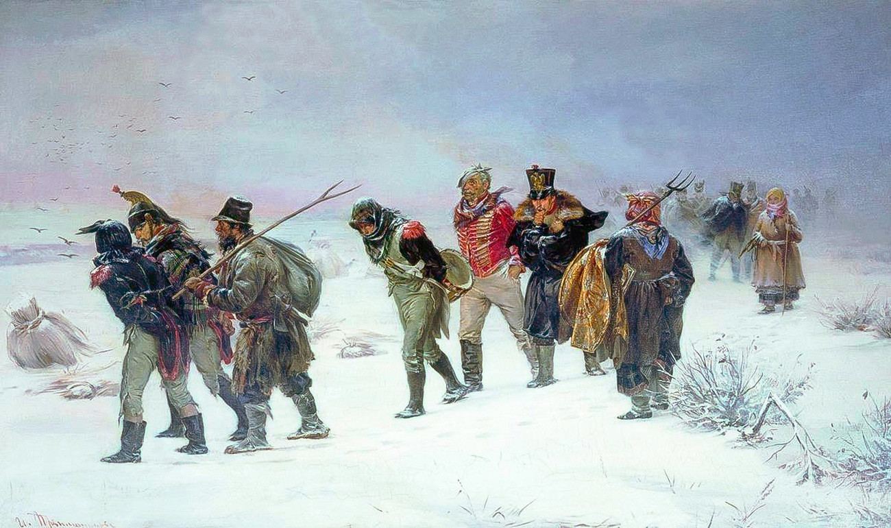 Retirada francesa da Rússia em 1812