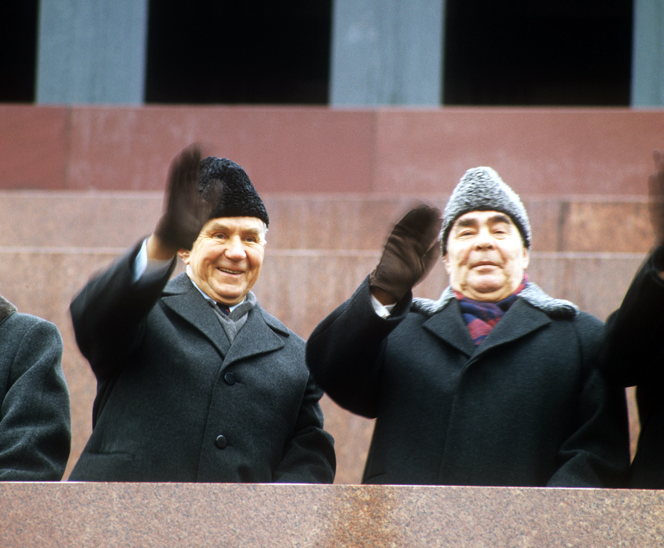 Leonid Brežnjev in Aleksej Kosigin