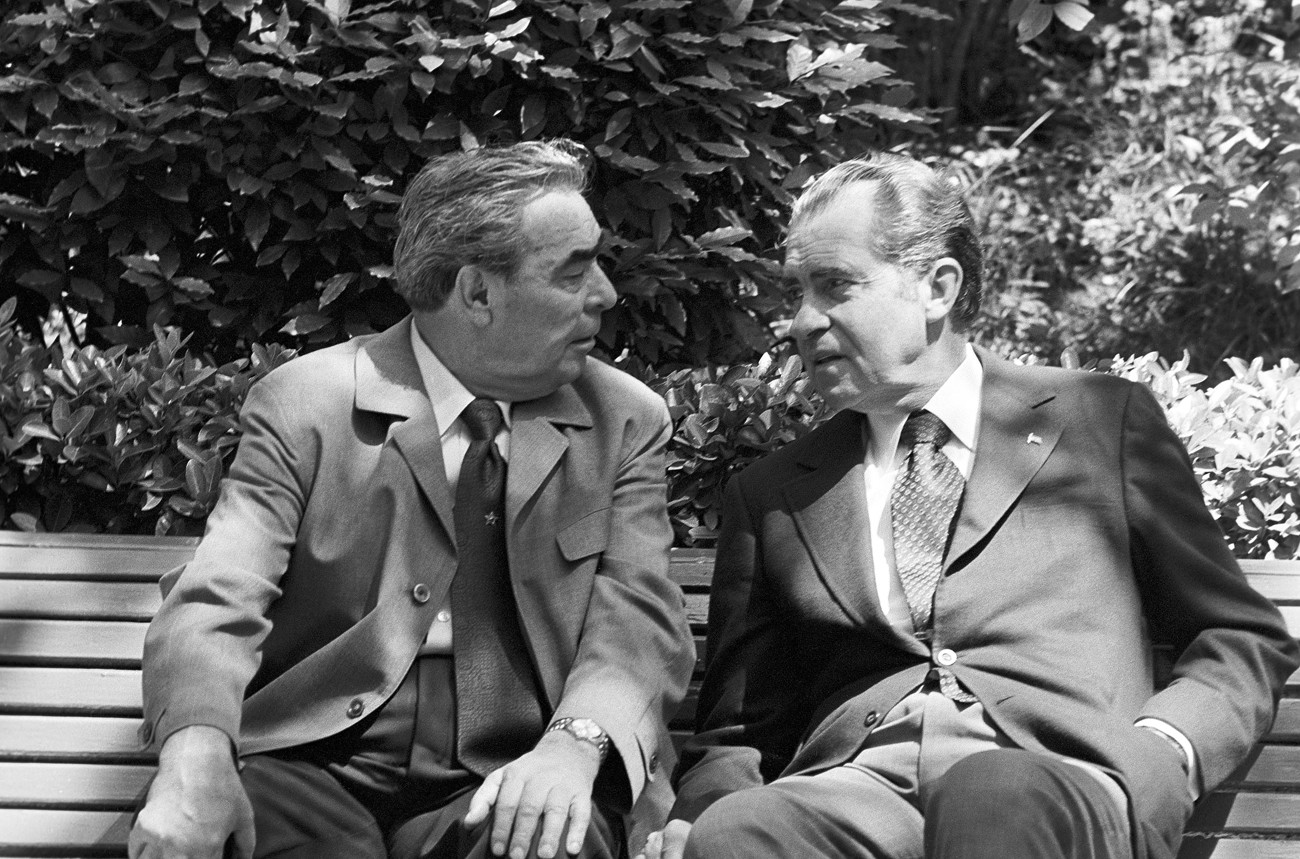 Brežnjev in Nixon