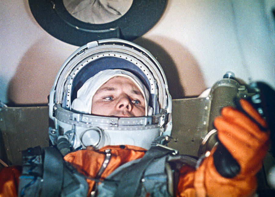 In the USSR Gagarin’s flight was met with euphoria